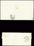 Bretoncelles : 2 lettres : cursive "59 Bretoncelle