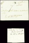 Rémalard : 10 lettres dont L1 (1724, ind 20), L2 (