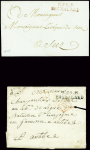 Rémalard : 10 lettres dont L1 (1724, ind 20), L2 (