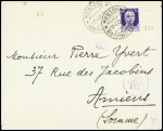 Italie n°232 obl CAD "Mentone ACCETTne RACC ED ASS