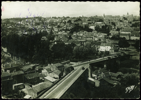 CP en franchise avec rare cachet violet "Commissai