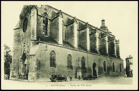 CP en franchise avec CAD "gare d'Auch Gers" (2.10.