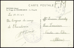 CP en franchise du camp de Chambaran Isère (nov 44
