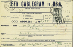 N°611 25F Chenonceaux, obl grand CAD "US army post
