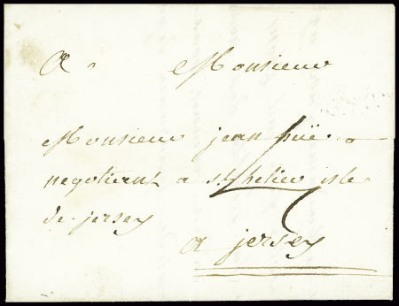 lettre non datée adressée à Jean Hué, négociant à 