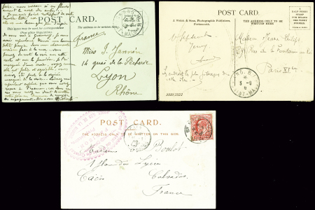 3 CP de Jersey (2) et Guernesey (1) AFF GB n°106 e