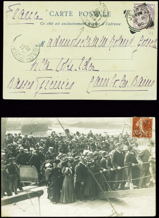 GB n°73 obl CAD squared circle "Jersey" (1900) sur