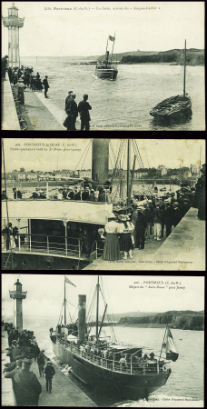 3 CP illustrées neuves de Portrieux (Côtes du Nord