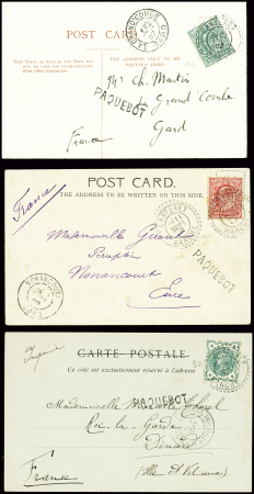 5 CP AFF GB n°106 - 107 - 92 - 110 - 107 obl CAD p