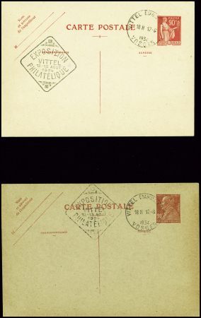 5CP 90c Berthelot (1) - 90c Paix (2) et 40c Paix (