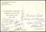 TAAF PA n°3 obl Terre Adélie (1958) sur CP concord