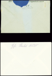 2 lettres en franchise avec CAD "Feldpost" (1941 e