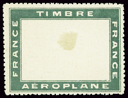 Grand porte-timbre vert neuf "France-Timbre France