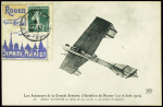CP "Les aviateurs de la Grande Semaine d'aviation 