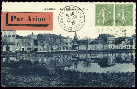 N°198 en paire obl Berre Bches du Rhône (11.10.26)