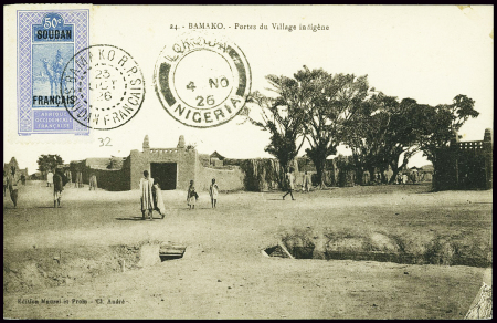 Soudan n°32 obl CAD "Bamako RP Soudan français" (2