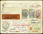 13/25.12.31 Tananarive  - France par Moensch et Bu