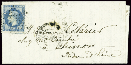 N°29, obl étoile muette + CAD "Paris (60)" (5 dec 