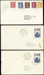 3 lettres : n°320 obl hex "Croiseur Ecole jeanne d