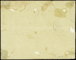 Lettre non AFF avec CAD rect "Feld-Post relais n°9