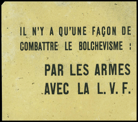 Petit tract "Il n'y a qu'une façon de combattre le