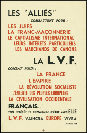 Tract A5 édité en 1944 "Les alliés combattent pour
