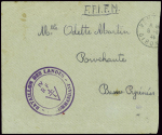 Landes : lettre en franchise de Vendays Gironde (9