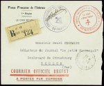 Lettre recommandée en franchise de Lyon (8.11.44) 