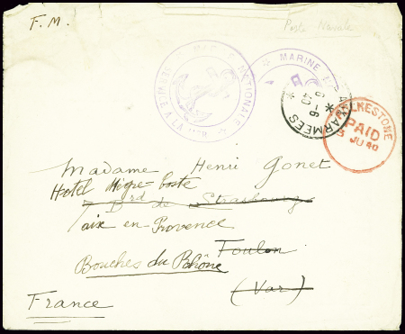 Evacuation de Dunkerque (opération Dynamo) : lettr