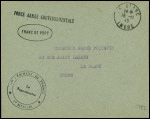 Lettre en franchise avec CAD "Le Blanc Indre" (194