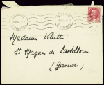 N°516 obl Bayonne (18.2.42) sur lettre pour St Mag