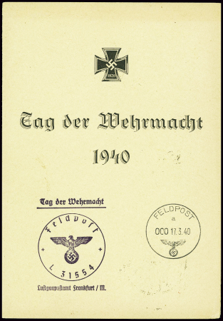 Dépliant commémoratif du parcours de l'Afrika Korp