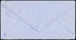 Lettre en franchise de Strasbourg (2.11.45) + cach