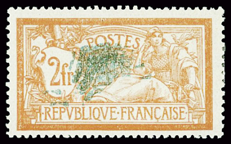 N°145a, variété double teinte de fond, neuf **, TB