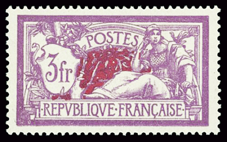 N°240 3f Merson, TB centré, neuf **, TB. Signé Cal