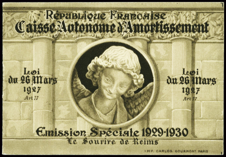 N°256 carnet sourire de Reims, neuf **, TB