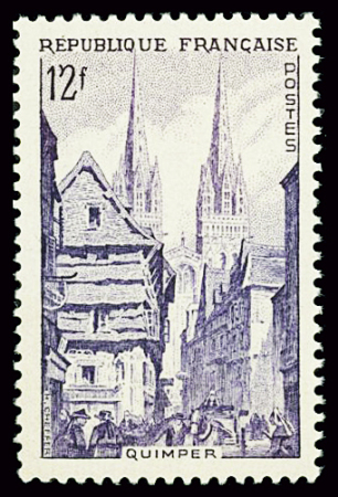N°979a, variété violet unicolore, neuf **