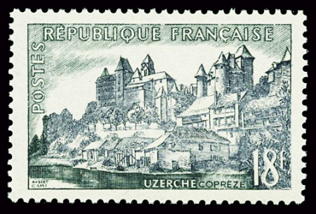 N°1040a, variété impression dépouillée, neuf **, T