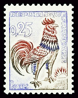 N°1331d, variété papier fluorescent, neuf **, TB