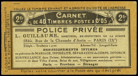 N°158-C2 5c Semeuse orange 40 timbres (s5), neufs 