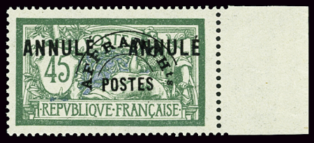 PREOBLITERES N°44-Cl 1 45c Merson préoblitéré, bdf