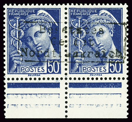 N°14 50c Mercure, bdf, neuf **, TB