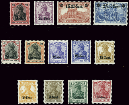 N°26 à 37, les 12 valeurs, neufs **, TB