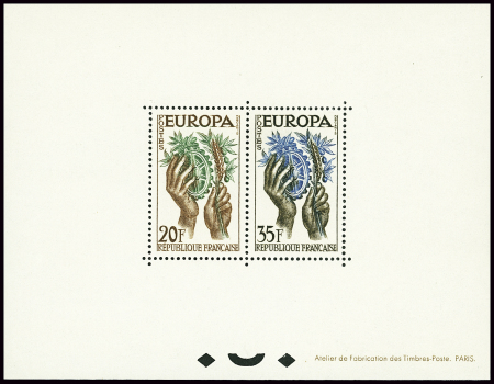 N°1122 et 1123, Europa 1957, neuf **, TB