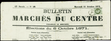 N°25 1c. vert-bronze, obl. TYPO et càd T16 ISSOUDU