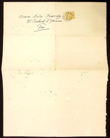 N°86 3c. bistre-jaune, obl. càd PL. DE LA MADELEIN