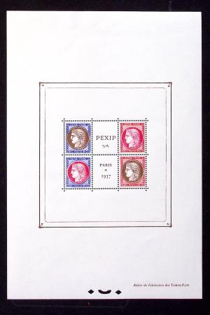 N°348 à 351 Pexip, BF N°3, BF N°3, neuf **, TB