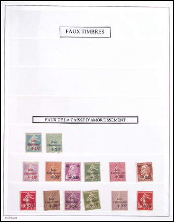 N°246/248, 249, 251, 253/55, 266/68 et 275/77, FAU