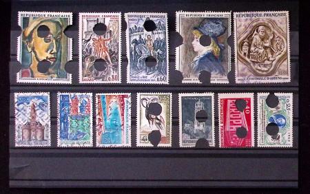 Lot de 44 TP avec Annulation des Rebuts dont 17 à 