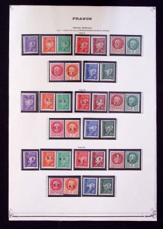 BORDEAUX N°1 à 11 : T I, II et III, neufs *, TB